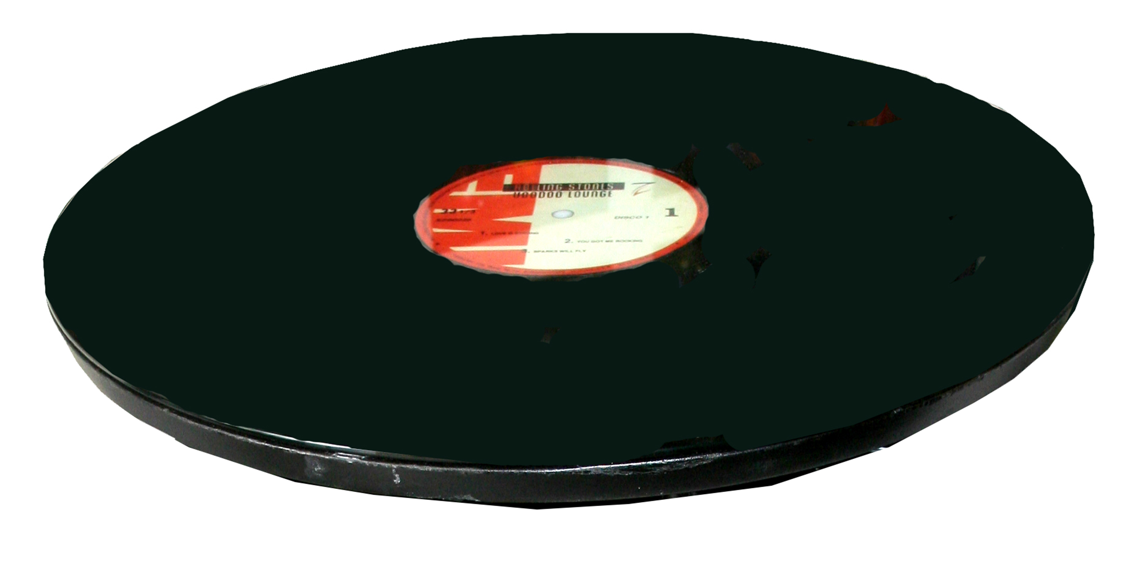 Stehtisch - Platte, "Vinyl"  rund 70cm